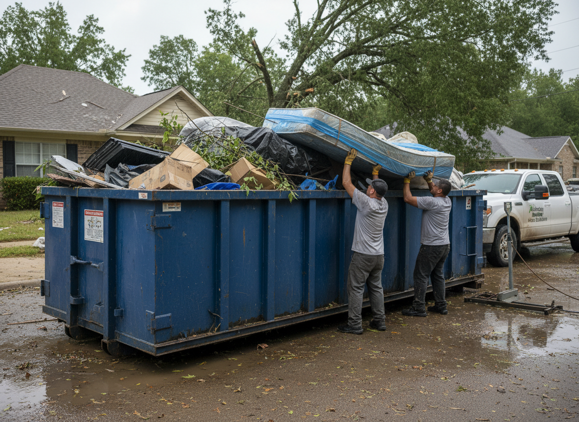 What to Expect with Roll Off Dumpster Weight Limits During Summer Storm Cleanup